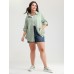 Adjustable Tab Sleeve Button-Down Shirt