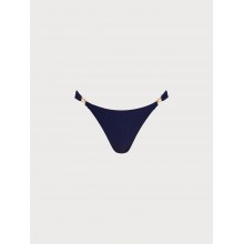 Navy Gold-Accented Bikini Bottom