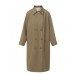 Double-Breasted Relaxed Fit Trench Coat