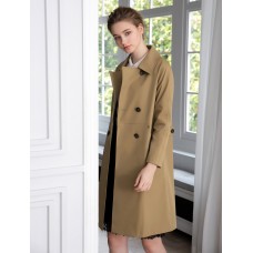 Double-Breasted Trench Coat