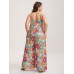 Vivid Groove Stretchy Adjustable Jumpsuit