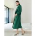 Gathered Waist Double-Breasted Trench Coat Gathered Waist Double-Breasted Trench Coat