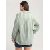 Adjustable Tab Sleeve Button-Down Shirt