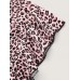 Leopard Print Flutter Sleeve Button Blouse