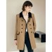 Contrast-Trim Double-Breasted Trench Coat Contrast-Trim Double-Breasted Trench Coat