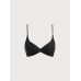 Black Twist Backless Bikini Top