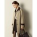 Contrast-Trim Trench Coat Contrast-Trim Trench Coat