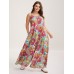 Vivid Groove Stretchy Adjustable Jumpsuit