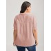 Pure Cotton Ruffled Puffy Sleeve Blouse