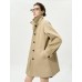 Vintage Loose Mid-Length Trench Coat