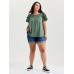 Pure Cotton Layered Sleeve Flowy Blouse