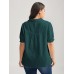 Pure Cotton Ruffled Puffy Sleeve Blouse
