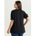 Micro Dots Charm Pleated Blouse