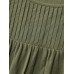 Pure Cotton Pleated Puffy Sleeve Blouse