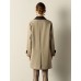 Contrast-Trim Trench Coat Contrast-Trim Trench Coat