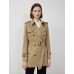 Classic Double-Breasted Trench Coat