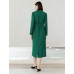 Gathered Waist Double-Breasted Trench Coat Gathered Waist Double-Breasted Trench Coat
