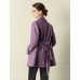 Vintage Lapel Belted Short Trench Coat