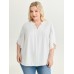 Petal Sleeve Toothpick Pleats Shirt