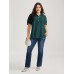 Pure Cotton Ruffled Puffy Sleeve Blouse