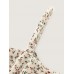 Floral Print Ruffled Cold Shoulder Blouse Floral Print Ruffled Cold Shoulder Blouse