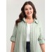 Adjustable Tab Sleeve Button-Down Shirt