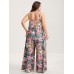 Vivid Groove Stretchy Adjustable Jumpsuit