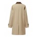 Contrast-Trim Trench Coat Contrast-Trim Trench Coat