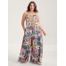 Vivid Groove Stretchy Adjustable Jumpsuit