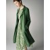 Green Belted 100% Tencel Midi Trench Coat Green Belted 100% Tencel Midi Trench Coat