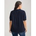 Pure Cotton Ruffled Puffy Sleeve Blouse