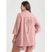 Tropical Embroidered Button-Down Shirt Tropical Embroidered Button-Down Shirt