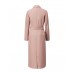 Gathered Waist Double-Breasted Trench Coat Gathered Waist Double-Breasted Trench Coat