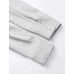 Gray Tencel Waist-Defining Mid-Length Shirt Cardigan