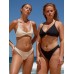 Black Twist Backless Bikini Top