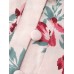 Supersoft Rose Print V-Neck Blouse