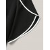 Color Contrast Petal Sleeve Shirt Color Contrast Petal Sleeve Shirt