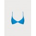 Blue Reversible X Cross Bikini Top