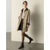 Contrast-Trim Trench Coat Contrast-Trim Trench Coat
