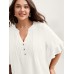 Toothpick Pleats Ruffled Sleeve Solid Blouse Toothpick Pleats Ruffled Sleeve Solid Blouse